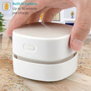Desktop Vacuum Cleaner, Rechargeable Battery Operated, Portable Cordless Mi