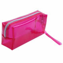 Transparent Pencil Cases zipper School Girl cute Pencil Cases 19.5x 6 x 9cm