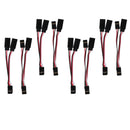 8pcs Replacement Y Shape 3Pin Wire Harness Cable JR Plug for RC Car ESC