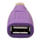 2pcs PS2 Male to USB Female Adapter Computer Mouse Keyboard Converters