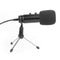USB Wired Cardioid Microphone Streaming Studio Recording Condenser Speaker  A