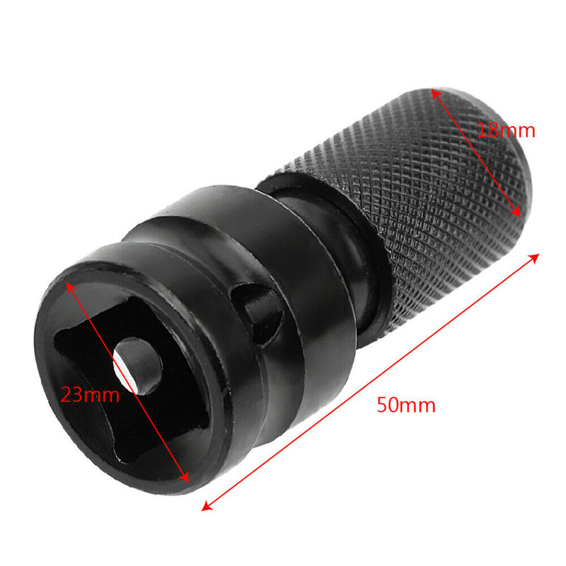 1/2'' Square to 1/4'' Adapter 1/2"Drive to1/4"Hex Shank Socket Converter 50mm TR