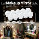 Led Vanity Mirror Lights Kit With 14 Dimmable Light Bulbs For Makeup Vanity