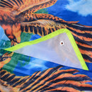 1PC 80cm Eagle Printed Long Tail Kite Children Kids Outdoor Garden Fun Toys J 3C