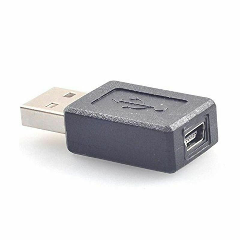10PCS OTG 5 Pin F/M mini Changer Adapter Converter USB Male to Female Micro Q2D9