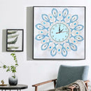 DIY Geometric Special Shaped Diamond Painting Cross Stitch Clock Home Decor