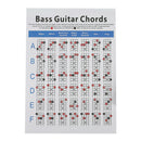 Bass Guitar Chord Practice Chart Fingering Practice  S  21x28cm