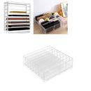 Clear Makeup Cosmetic Storage Box Case Lipstick/Eye Shadow Blusher Organizer