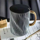 Creative Couple With Lid And Spoon Couple Cup Mugs Phnom Penh Handle Mug Of