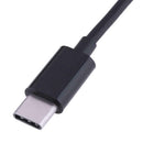 Portable Short USB Type-C Date Cable Mobile Power Charging Cable(Black)