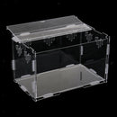 Acrylic Pet Reptile Terrarium Habitat Breeding Box Turtle Tank Clear S