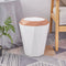 2 Pcs Home Waste Rubbish Garbage Bin Trash Can Kitchen Office Hotel Bedroom