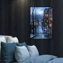 Street 5D DIY Diamond Painting Full Round Drill Cross Stitch Craft (L1032)