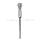 10pcs Stainless Steel Pencil Wire Wheel Cup Brushes Kit Polishing Rotary Tool