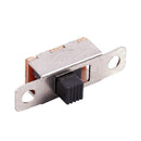 5 Pcs x On-Off 2 Position SPDT 1P2T Panel Mini Slide Switch Solder Lug SS12 O3E8