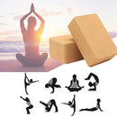 Yoga Blocks Pilates Cork Brick Home Stretch Aid Fitness Exercise Cushion Deluxe