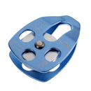 32KN Heavy Duty Climbing Rope Pulley Single Sheave Ball Bearing for Tree