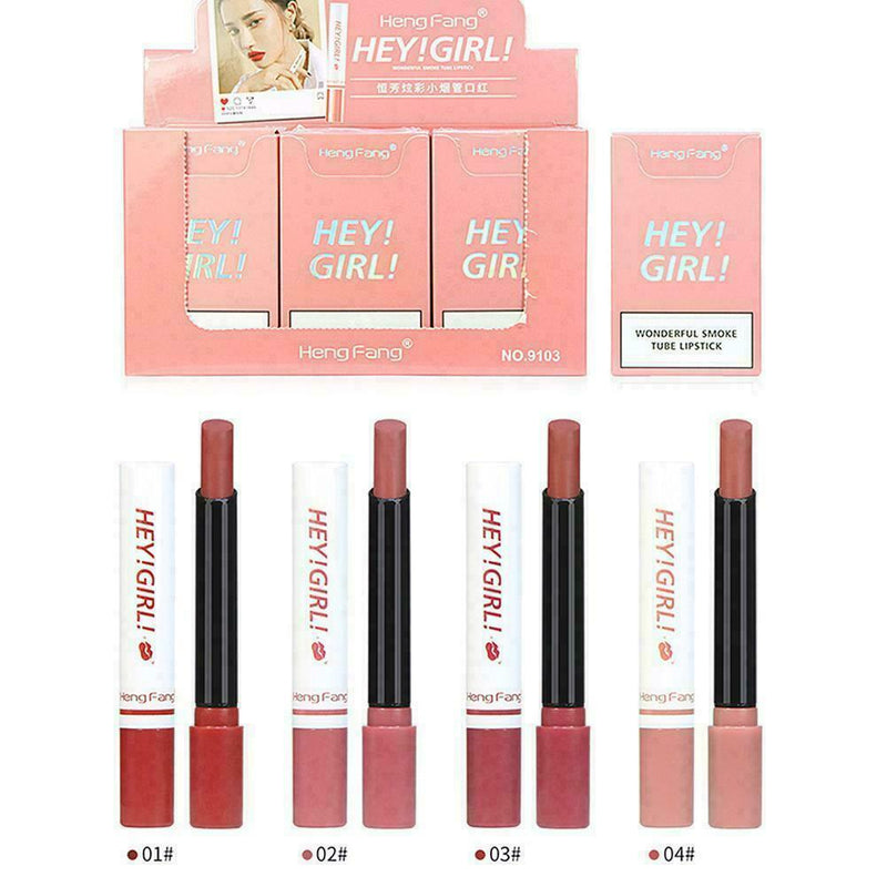 4Pcs/set Matte Lipstick Long Lasting Waterproof Beauty Lip Gifts Cosmetic G P7E4