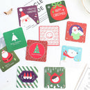 6 Card+6Envelope /set Cartoon Christmas Greeting Card Santa Claus Xmas PostcarME