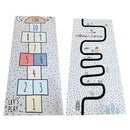 Nordic Baby Hopscotch Game Mat Kids Activity Play Gym Mats Children Infant