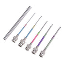 5Pcs Embroidery Stitching Punch Needle Sewing Tool With Needle Bottle DIY ToJC3C