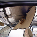 40X40inch Car Heat Shield Insulation Sound Deadener Firewall Aluminum Foil 5mm