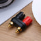 Banana Plug Binding Post Terminal Connector for Speaker Amplifier