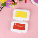 Portable 8-grid Small Pill Box Medicine Organiser Travel Storage Dispenser C BX