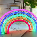 Cute Rainbow Neon Sign,LED Rainbow Light/Lamp for Dorm Decor,Rainbow Decor