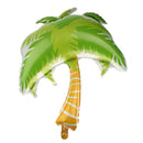2pcs Large Flamingo And Palm Tree Aluminum Foil Balloon