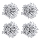 400 Pack of Aluminium Fishing Crimps Double Barrel Crimp Sleeves 0.8mm