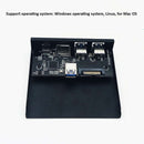 33S50-Rtk 3 In 1 Card Reader Pc Front Panel Media Type-C Dual Usb 3.0 Port