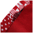 Pet Red Snowflake Turtleneck Sweater for Small Dogs S