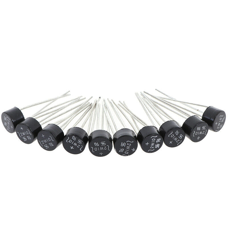 10PCS 2W10 2A Bridge Diode Rectifier Ew