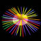 100pcs Neon Colors Glow Sticks Bulk Party Bag Necklace Bracelets Disco DIY LED