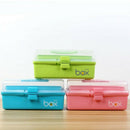 Three-Tier Medicine Box For First Aid Kit Plastic Folding Medical Chest Org