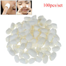 100Pc/set Natural Silk Cocoons Silkworm Balls Facial Skin Care Scrub Whitening,