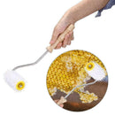 Plastic Uncapping Needle Roller Bee Honey Comb Extracting Beekeeping Best T F5V1
