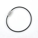 5 Wire Keychains Cable Key Ring Outdoor Hiking Survival Gear Stainless Steel AU