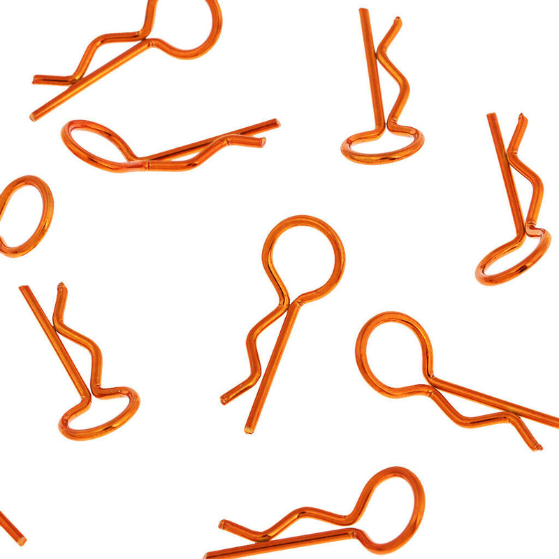 20pcs/set RC Car R-Pins fit 1/10 1/12 1/16 1/18 RC Car Truggy Accessory Orange
