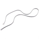 2 Pcs Gray 6P6C RJ12 M/M Flat Telephone Phone Cable Cord 1M 3.3ft