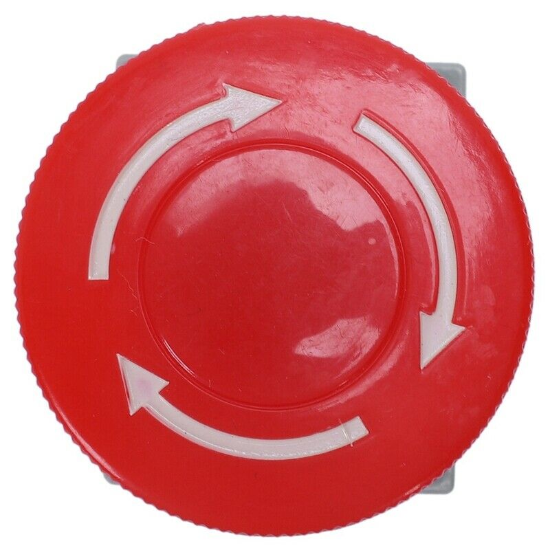 AC 600V 10A Red Mushroom Emergency Stop Push Button Switch 22mm NO NC Y9S3