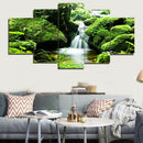 5 Panels HD Modern Art Oil Landscape Painting Canvas Print Wall Picture
