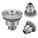 Kitchen Waste Stainless Steel Basket Stopper Shower Sink Drain Flume Drain S0O5