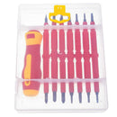 8pcs/set CR-V Insulated Multi Screw Head Type Electricians Screwdriver Kit