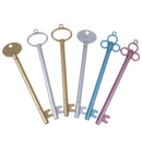6pcs Golden Key Gel Ink Pen Kids Students Stationery Supplies Office Sch@V