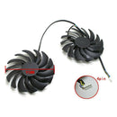 2x Computer PC 4-Pin Graphics Card Fan for MSI GTX1080Ti 1070 1060 RX470