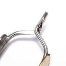 fly tying tools hackle pliers finger hold hackle plier shorted serrated fly  3C