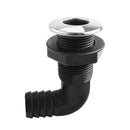 Thru Hull Fitting 90 Degree -Boat Bilge Pump Parts for Bilge Boats/Yacht/Sail/RV
