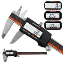 150mm Fraction MM Inch Stainless Steel Portable Digital Display Vernier Caliper